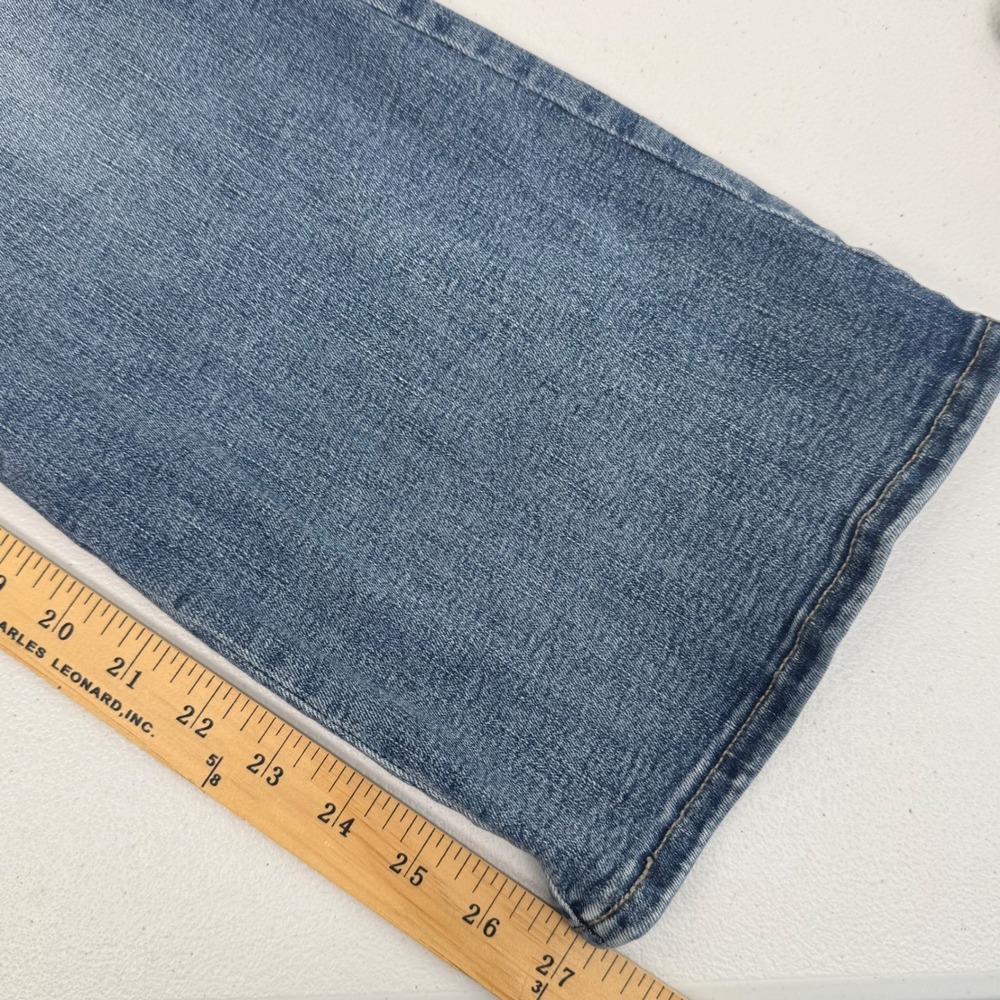 Lucky Brand Sweet Mid Rise Boot Floral Embroidered Jeans Blue 8/29A 144109 - Picture 11 of 12